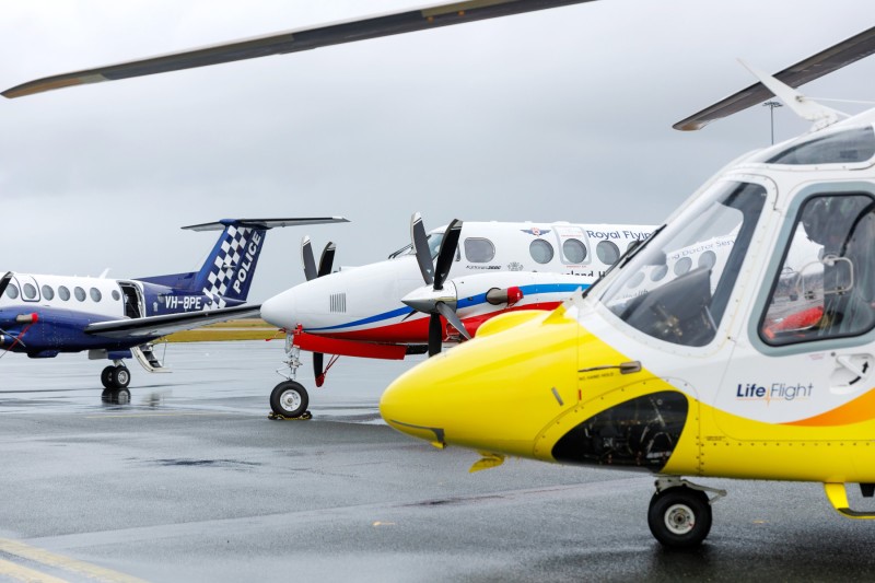 brisbane airport aeromedical