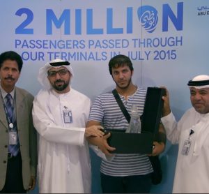 Abu Dhabi International Airport records 2 million passengers during July 2015