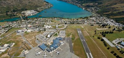 Airfield Lighting at Queenstown Airport in New Zealand