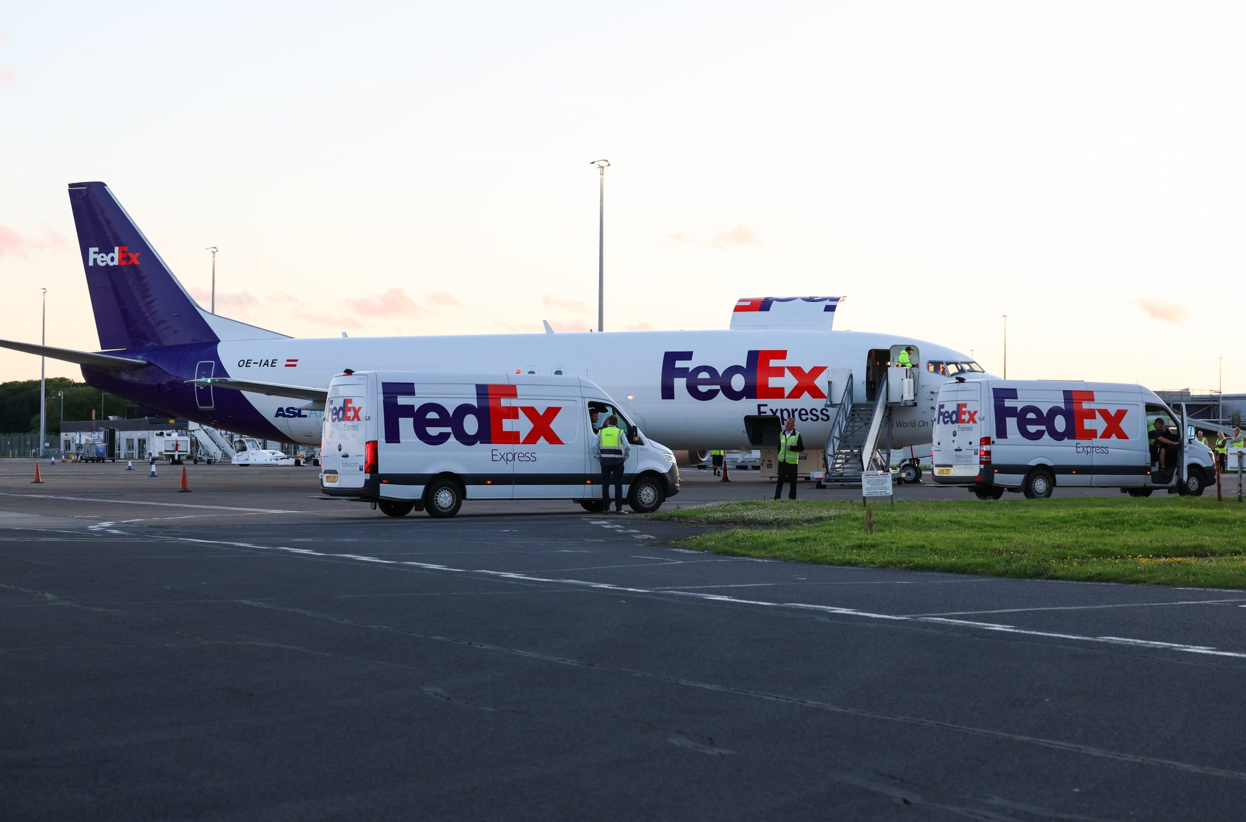 Fedex teesside airport