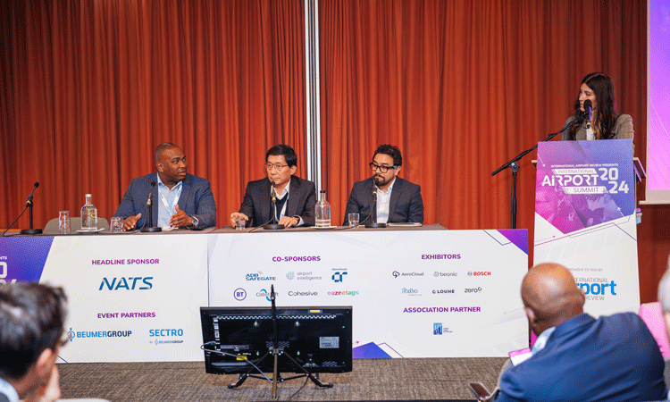 The future workforce panel at the International Airport Summit discussed how airports can attract and retain staff by offering holistic benefits, competitive pay, and work-life balance. Technology and upskilling are key, along with community outreach.