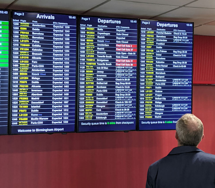 Door-to-departure flow management transforms Birmingham Airport