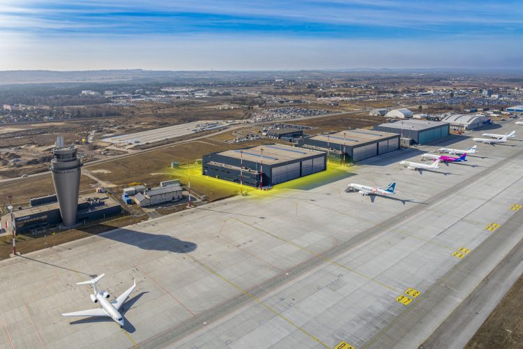 Katowice Airport hangar